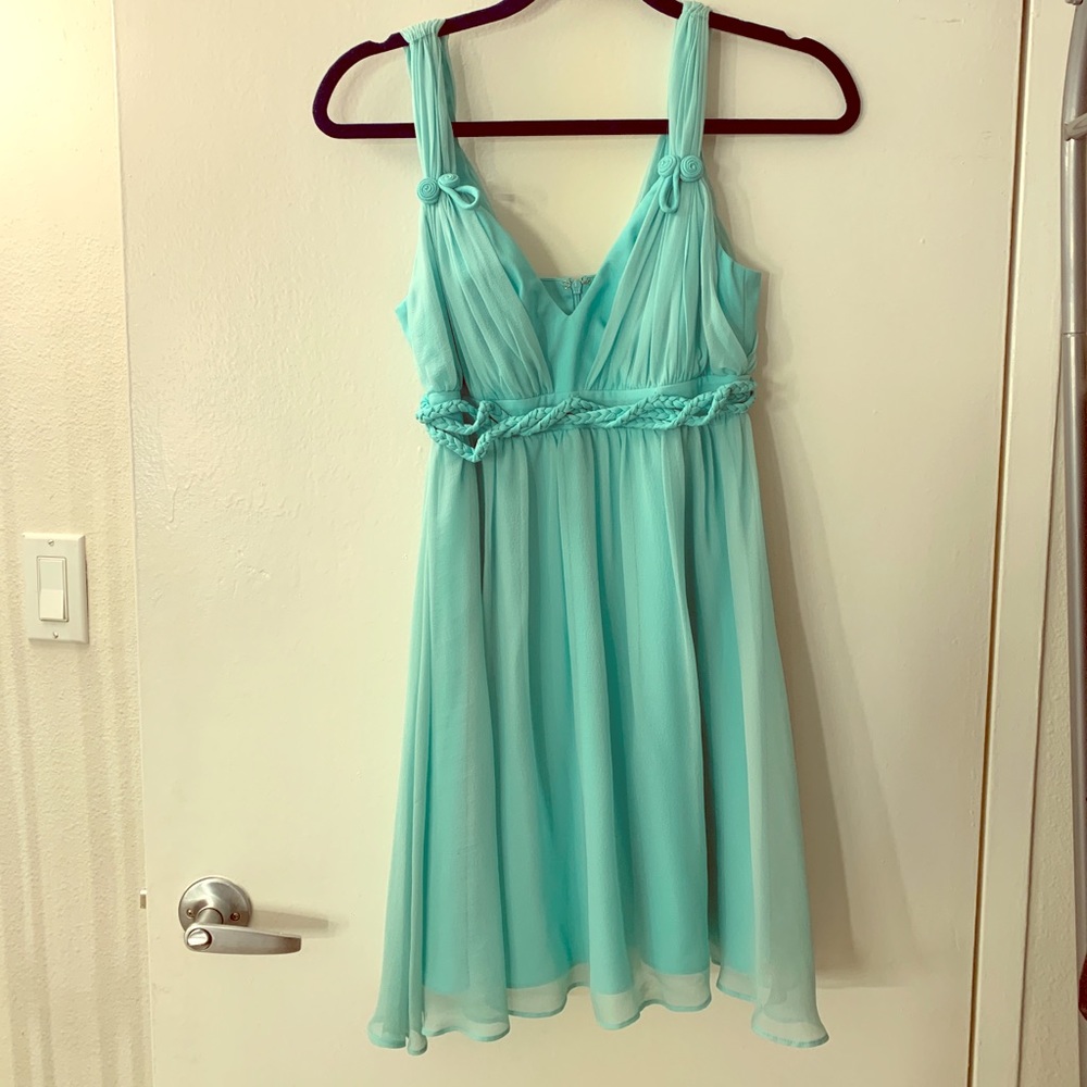 Marciano fountain green dress